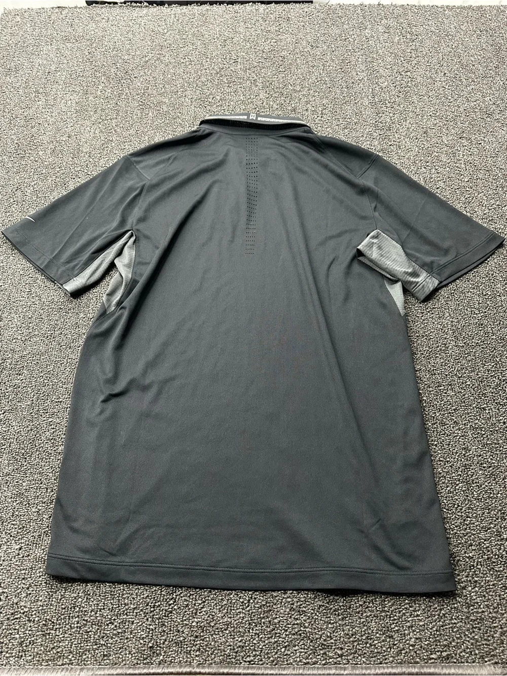 Nike Tiger Woods Collection Golf Polo Shirt Mens S Black- NWT